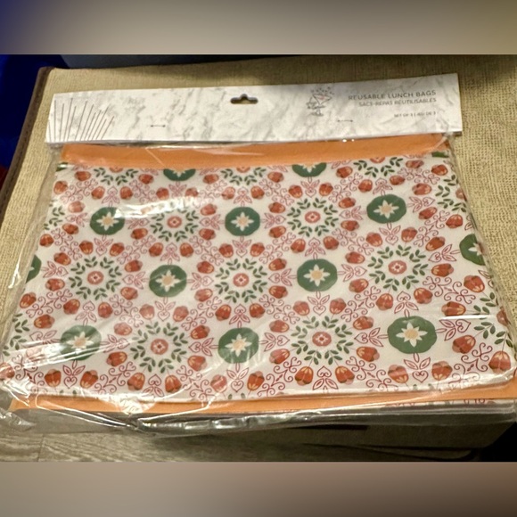 Chic & tonic Set of 3 Reusable Lunch Bags NEW - Picture 5 of 7